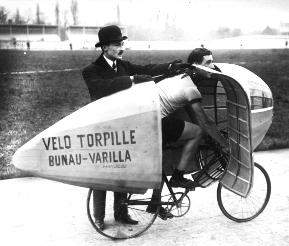 Étienne Bunau-Varilla, Marcel Berthet, vélo torpille, 1913