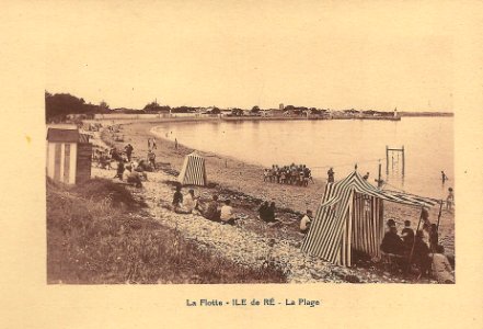 Île de Ré-FR-17-la plage de La Flotte