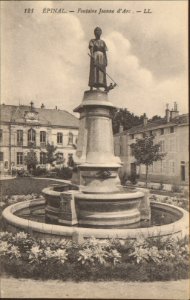 Épinal, Fontaine Jeanne d'Arc CP 0468 PR
