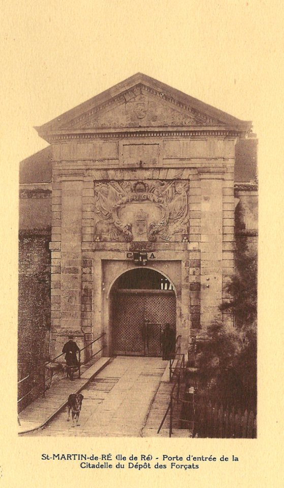 Île de Ré-FR-17-Saint Martin-porte du dépot des forçats
