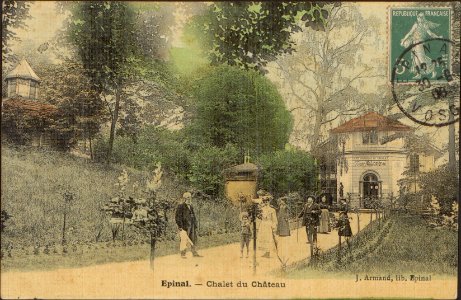 Épinal, Châlet du Château CP 0785 PsurR