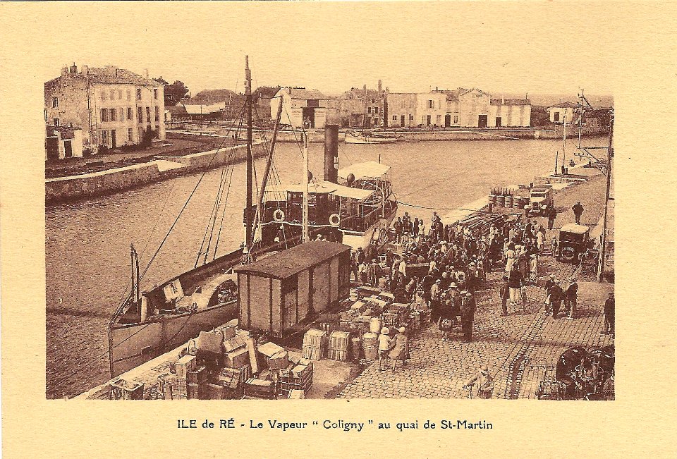 Île de Ré-FR-17-le Coligny au quai de Saint-Martin