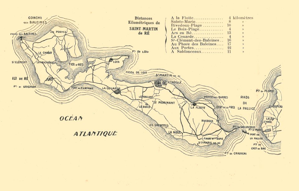 Île de Ré-FR-17-plan 1936-a