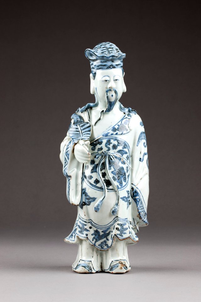 Östasiatisk keramik. Helgonet ZhongliQuan - Hallwylska museet - 95629
