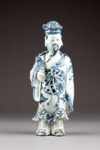 Östasiatisk keramik. Helgonet ZhongliQuan - Hallwylska museet - 95629 photo