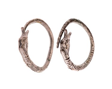 Örringar formade som ormar - Hallwylska museet - 110031