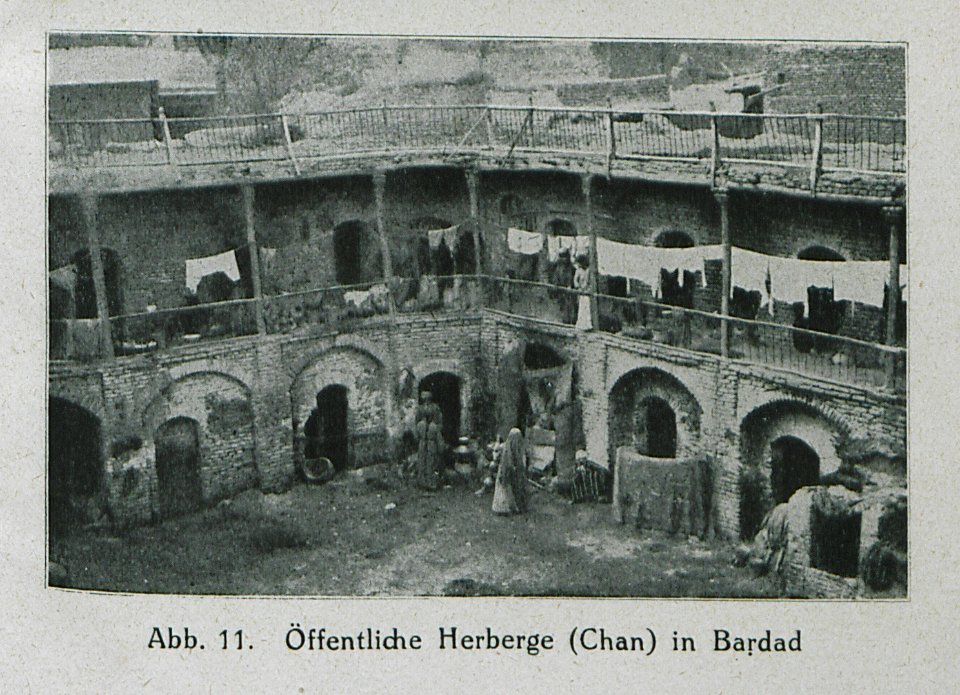 Öffentliche Herberge (Chan) in Bardad - Banse Ewald - 1919
