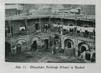 Öffentliche Herberge (Chan) in Bardad - Banse Ewald - 1919