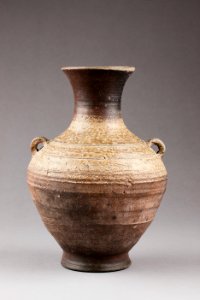 Östasiatisk keramik. Gravfynd, urna, Handynastin - Hallwylska museet - 96091