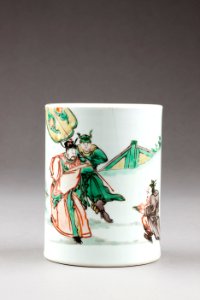 Östasiatisk keramik. Penselburk. Kangxi, Qing-dynastin - Hallwylska museet - 95936 photo