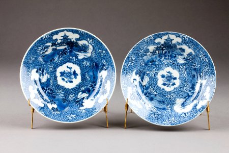 Östasiatisk keramik. Tallrikar - Hallwylska museet - 95766