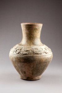 Östasiatisk keramik. Urna, gravfynd - Hallwylska museet - 96094