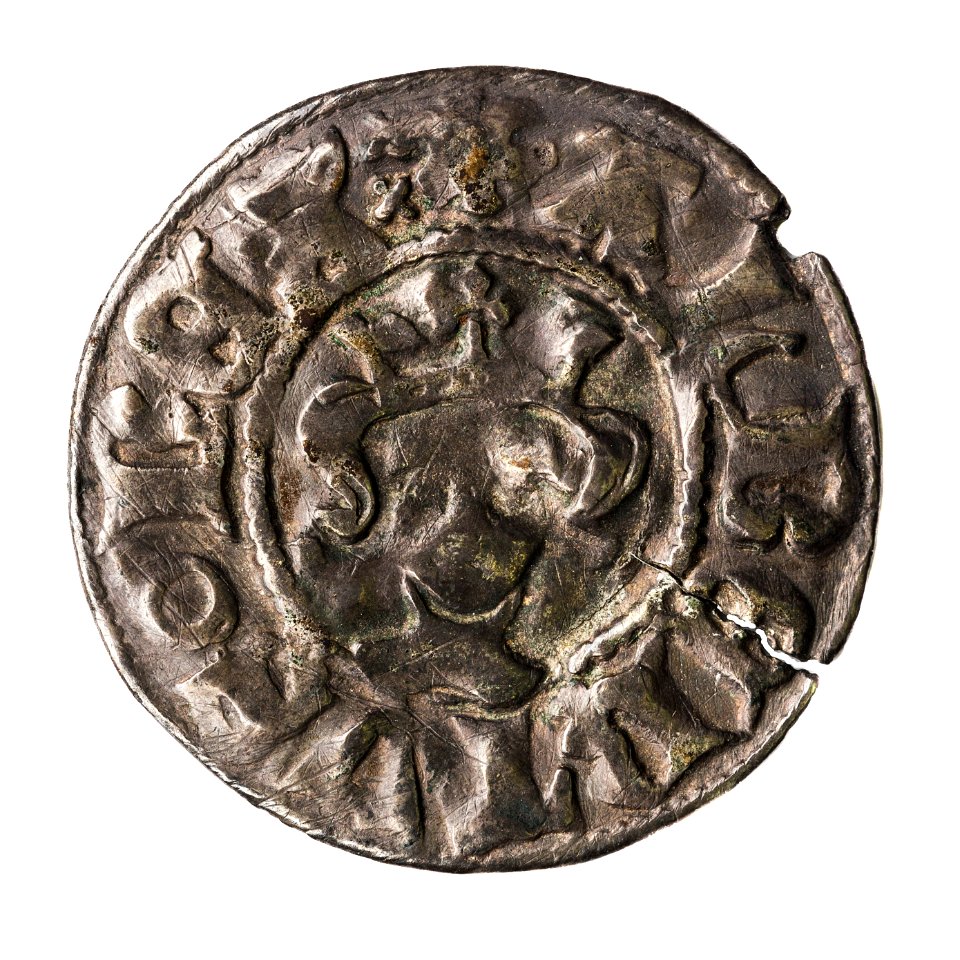 Örtug med Albrekt av Mecklenburg, 1300-tal - Skoklosters slott - 109332