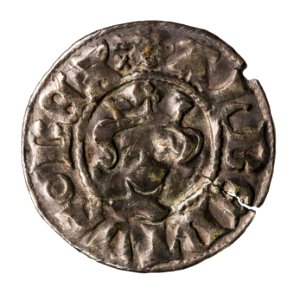 Örtug med Albrekt av Mecklenburg, 1300-tal - Skoklosters slott - 109332