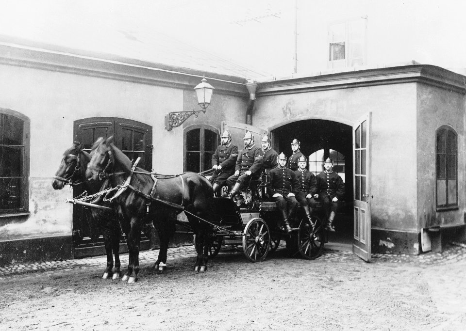 Östermalms brandstation 1900