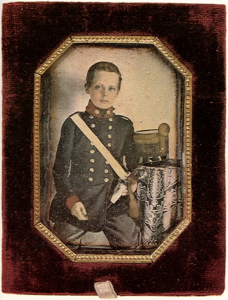 Österreichischer Photograph um 1850 - Karl von Breisky, Begründer und 1. Kommissar der Unfallversicherung der k.k. Eisenbahnen (1837-1913) (Zeno Fotografie)