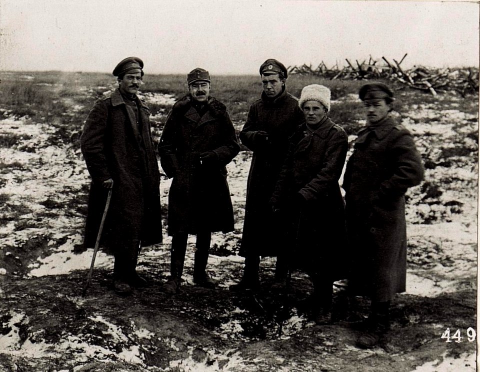 Österreichische und russische Mannschaften am der Front (BildID 15705118)