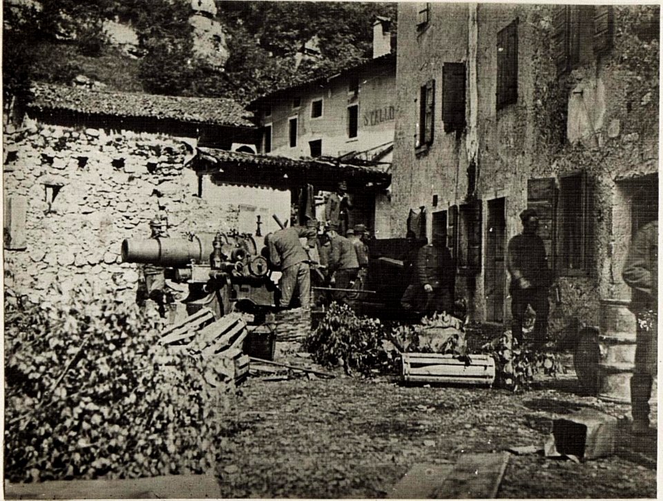 Österreichische 24cm Mörserbatterie in Barcarola. (BildID 15576670)