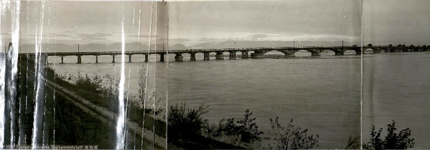 Überschwemmtes Tagliamentobett, Panorama Teil 1 (BildID 15624289)