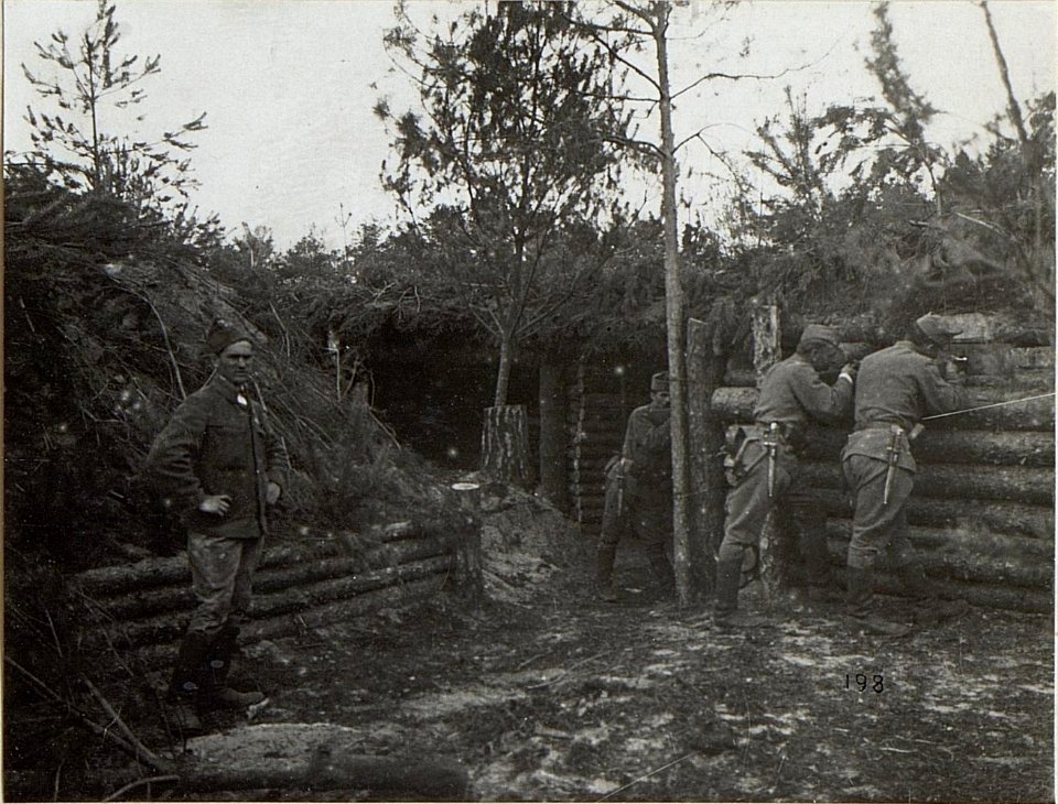 Östl.Galuzia, Inftr.Stellung. 1 Linie. (K.u.11.KTD.) (BildID 15678458)
