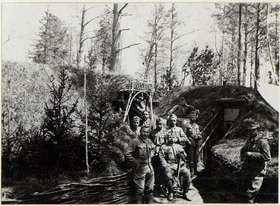 Östl.Galuzia, Telefon- u.Mannschaftsunterstand. (K.u.11.KTD.) (BildID 15674850)