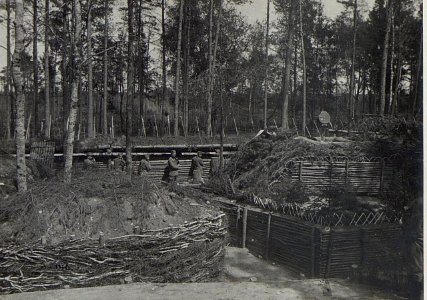 Östl.Galuzia, Mannschaftsunterstand hinter der 1.Linie (K.u.11.KTD.) (BildID 15674731)