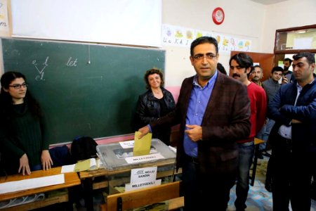 İdris Baluken November 2015 Turkish general election photo