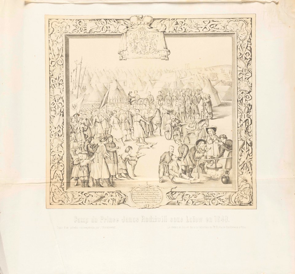Łojeŭ, Januš Radzivił. Лоеў, Януш Радзівіл (1649, 1850-73)