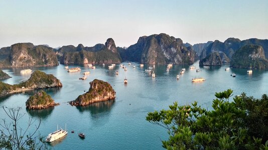 Halong world natural heritage coast photo