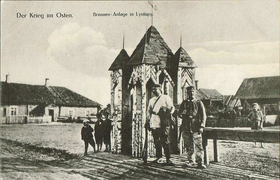 Łyntupy, Rynak. Лынтупы, Рынак (F. Krauskopf, 1917)
