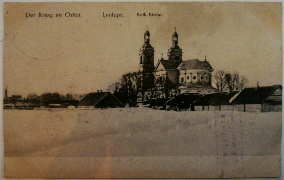 Łyntupy, Śviatoha Andreja. Лынтупы, Сьвятога Андрэя (1917)