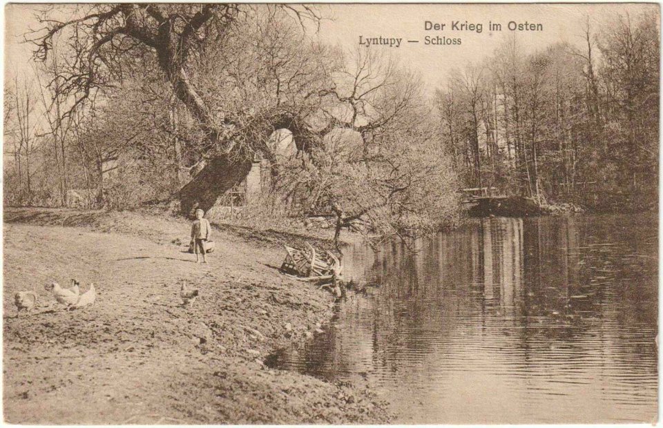 Łyntupy, Bišeŭski, Łyntupka. Лынтупы, Бішэўскі, Лынтупка (F. Krauskopf, 1916)