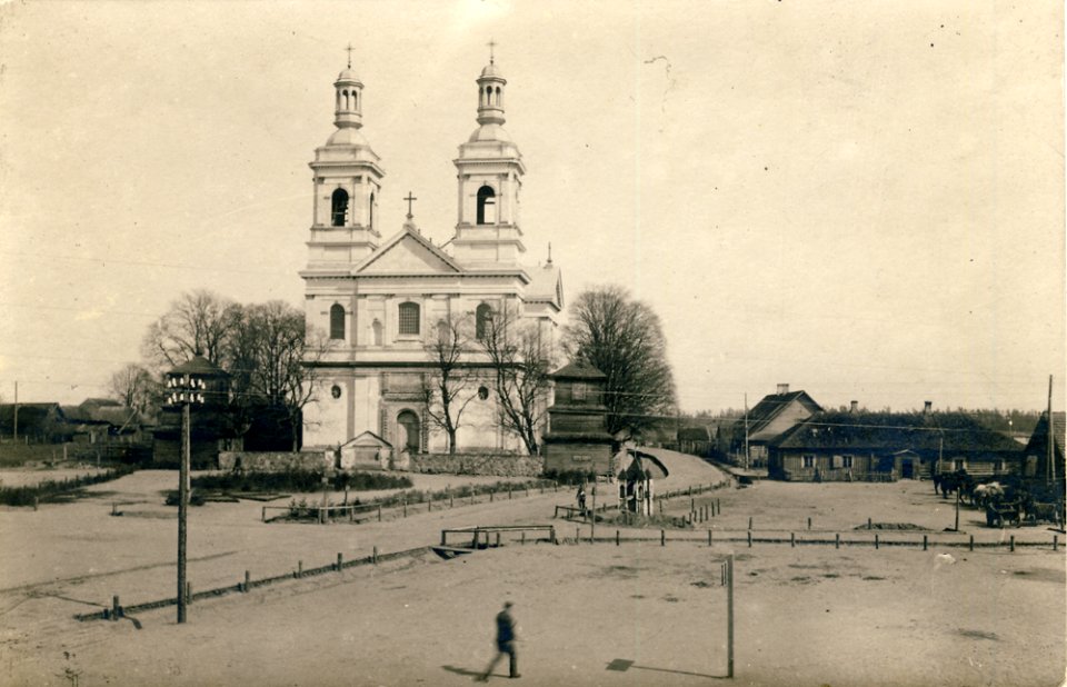 Łyntupy, Rynak, Śviatoha Andreja. Лынтупы, Рынак, Сьвятога Андрэя (1915-18)