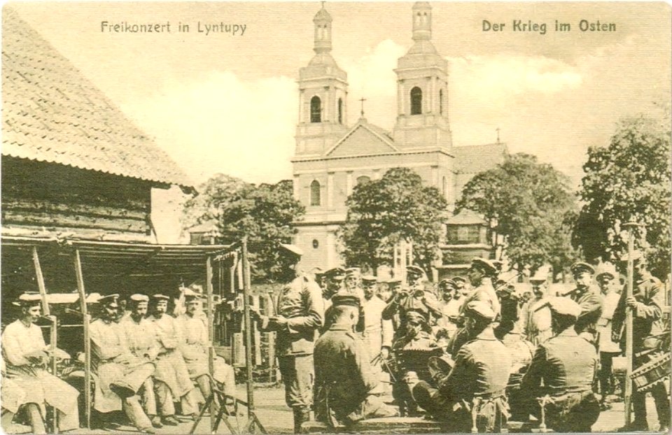 Łyntupy, Rynak, Śviatoha Andreja. Лынтупы, Рынак, Сьвятога Андрэя (F. Krauskopf, 1916) (2)