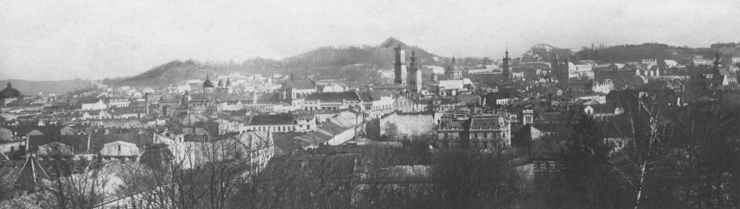 Światowid,1925. Widok ogólny Lwowa