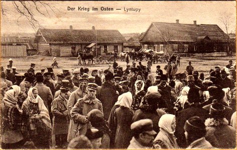Łyntupy, Rynak. Лынтупы, Рынак (F. Krauskopf, 1917) (2)