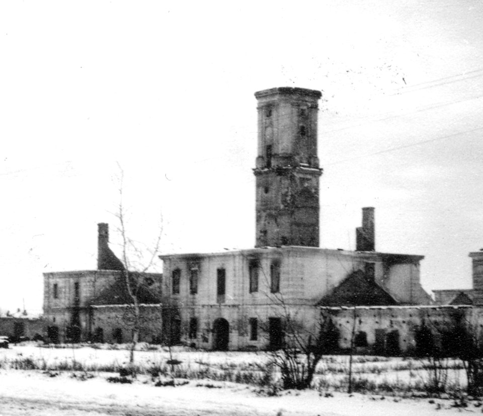 Škłoŭskaja ratuša. Шклоўская ратуша (01.1942)