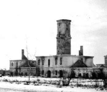 Škłoŭskaja ratuša. Шклоўская ратуша (01.1942)