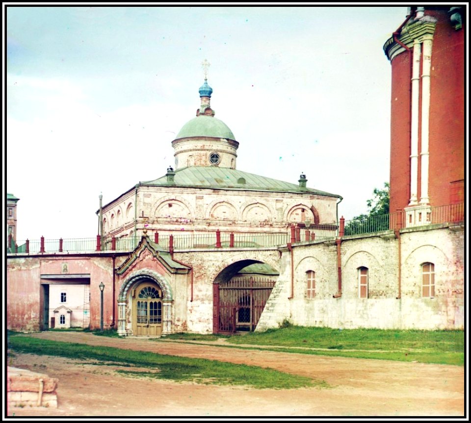 Архангельский собор Рязанского кремля Прокудин-Горский 1912