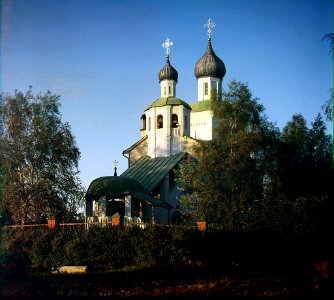Бородинская церковь-1911-Прокудин-Горский