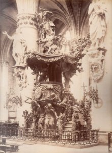 Брюссель. Chaire de Sainte Gudule 1875 (1)