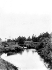 Водяная мельница (вид 2). Северо-Екатерининский канал.1890.Юлий Шокальский photo