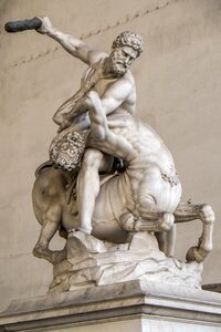 Work of art mythology marble