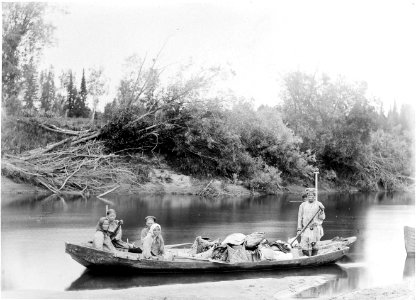 Зыряне, возвращающиеся со сбора морошки.1890.Юлий Шокальский photo