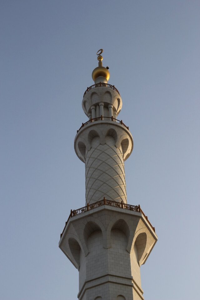 Abu dhabi uae blue mosque