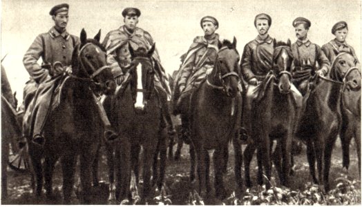 Красногвардейский отряд во главе с Р. Ф. Сиверсом