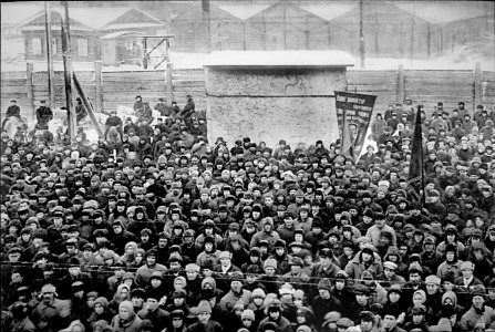 Митинг в поддержку исключения троцкистов из партии, Надеждинск, 1927