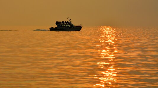Reflection sun water