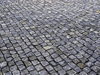 Paved background natural stone photo