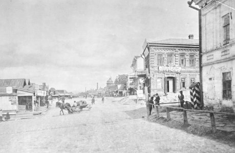 Перекресток улиц Заводской и Набережной реки Волги